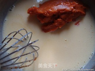 南瓜蛋糕卷的做法步骤：2