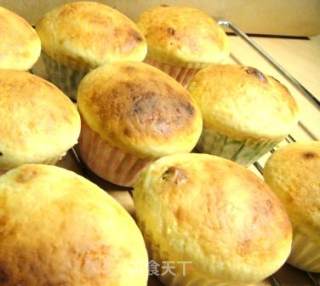 葡萄干乳酪马芬的做法步骤：2
