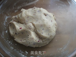 核桃玫瑰饼干的做法步骤：2