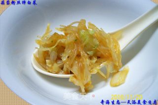 【秋冬绿盾】---《蒜香白菜拌粉丝》的做法步骤：7