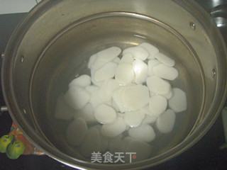 中式炒年糕的做法步骤：4
