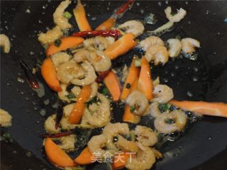 海米炒山药片的做法步骤：2