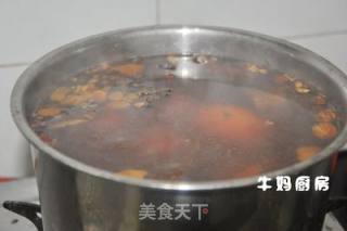 五香牛肉，五香蛋的做法步骤：2