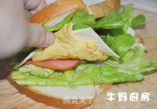 火腿三明治的做法步骤：4