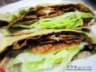 自制煎饼的做法步骤：2