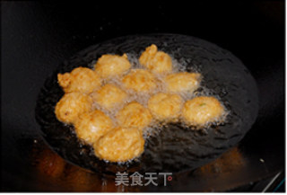 炸虾丸的做法步骤：2