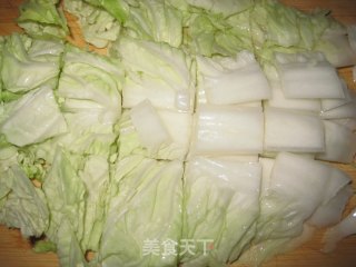 干锅白菜粉丝的做法步骤：2
