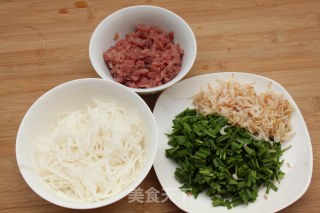 韭香煎包的做法步骤：2