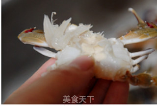 家常小炒蟹的做法步骤：2