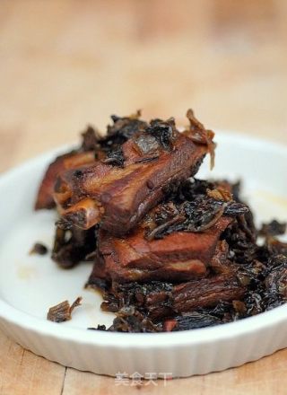 霉菜排骨的做法步骤：2