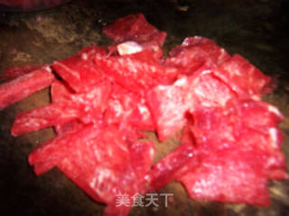 香滑牛肉片的做法步骤：4