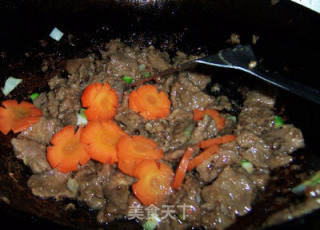 香滑牛肉片的做法步骤：4
