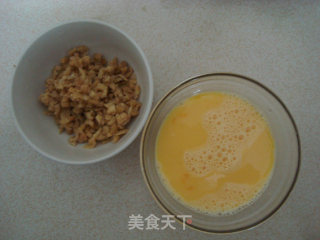 开胃菜之菜脯煎蛋的做法步骤：3