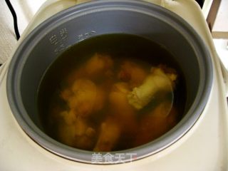 绿豆鸡汤的做法步骤：2