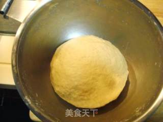 早餐面包“奶香白吐司”的做法步骤：2
