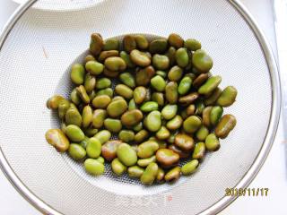 五香开花蚕豆的做法步骤：2