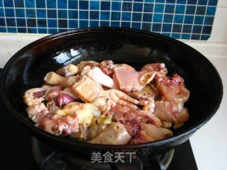 白菜粉条炖仔鸡的做法步骤：4