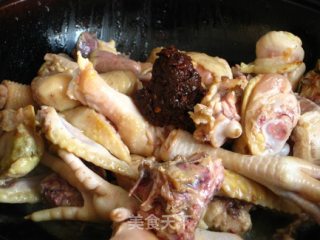 白菜粉条炖仔鸡的做法步骤：4