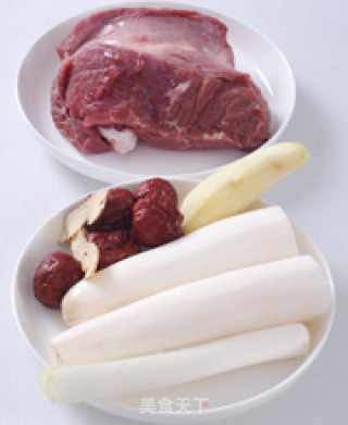 牛肉山药汤的做法步骤：2