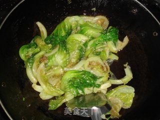 蚝油生菜的做法步骤：2