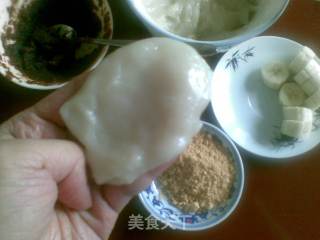 香蕉糯米糍的做法步骤：2