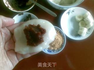 香蕉糯米糍的做法步骤：2