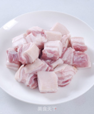 茶树菇烧肉的做法步骤：2