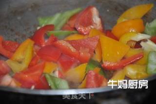 五彩肉片的做法步骤：7