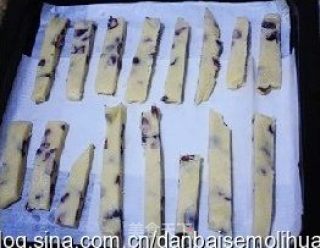 蔓越梅酥条的做法步骤：2