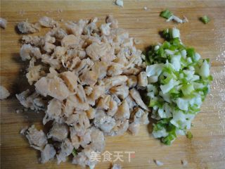 蚝油海米拌豆腐的做法步骤：2