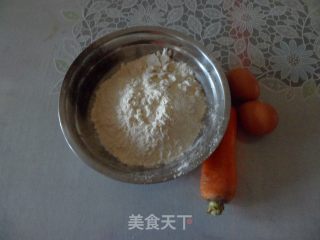 胡萝卜丝饼的做法步骤：2