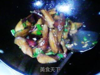 家常炒茄子的做法步骤：2