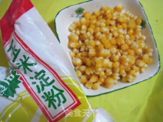 椒盐黄金玉米烙的做法步骤：2
