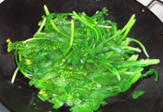 热狗油菜的做法步骤：2