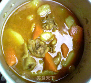 咖喱鸡的做法步骤：2