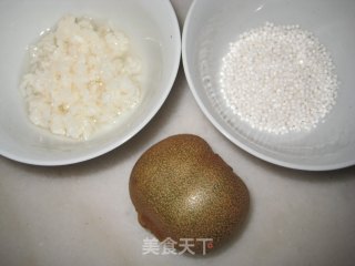醪糟西米露的做法步骤：2