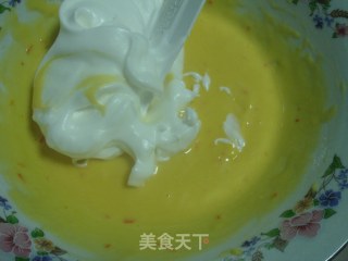 甜橙戚风的做法步骤：4