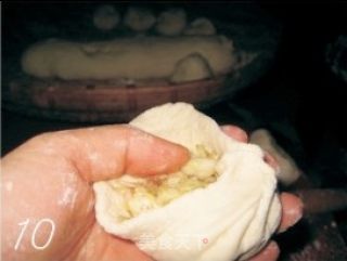 猪肉白菜馅包子的做法步骤：2