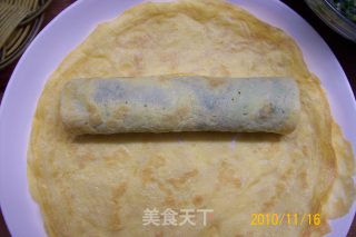 荠菜鲜肉黄金条的做法步骤：11