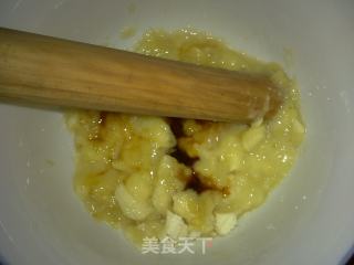 焦糖味的香蕉蛋糕卷的做法步骤：5
