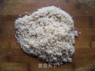 香炸藕丸子的做法步骤：2