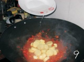 番茄烧日本豆腐的做法步骤：4