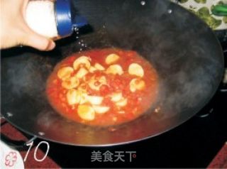 番茄烧日本豆腐的做法步骤：4