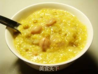 花生绿豆小米粥的做法步骤：2