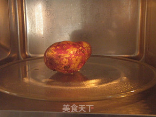 微波烤红薯的做法步骤：3