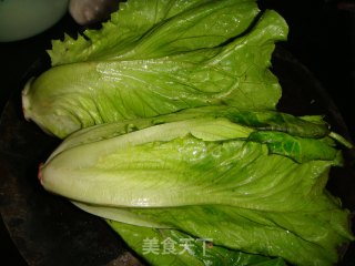 炝生菜的做法步骤：2