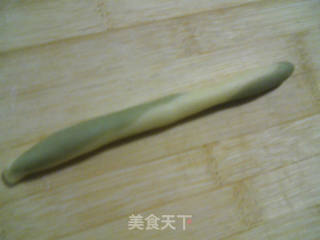 双色圈饼的做法步骤：2