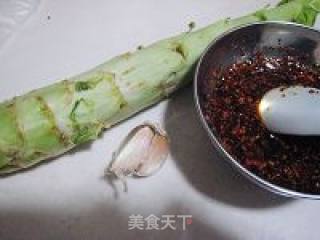 凉拌莴笋的做法步骤：2