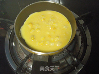 玉米煎饼的做法步骤：2