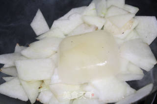 香菜冬瓜的做法步骤：2